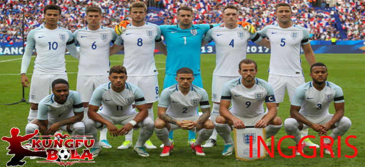 profil tim inggris piala dunia 2018