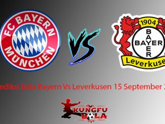 Prediksi Bola Bayern Vs Leverkusen 15 September 2018