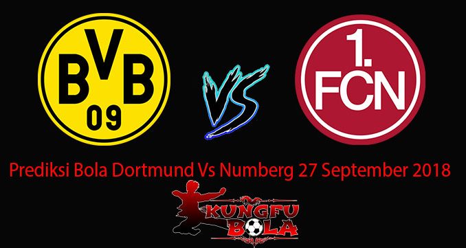Prediksi Bola Dortmund Vs Numberg 27 September 2018