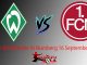 Prediksi Bola Werder Vs Numberg 16 September 2018