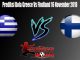 Prediksi Bola Greece Vs Findland 16 November 2018