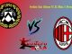 Prediksi Bola Udinese VS AC Milan 5 November 2018
