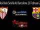 Prediksi Bola Sevilla Vs Barcelona 23 Februari 2019